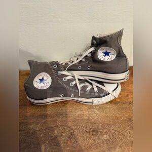 Converse Charcoal High-Top Sneakers